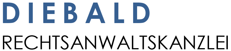 Logo der Rechtsanwaltskanzlei Diebald